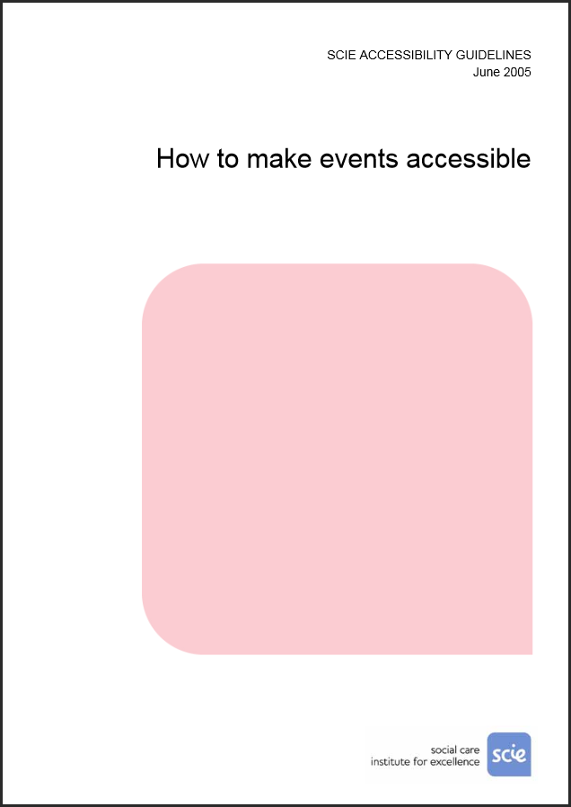 How to make events accessible Front